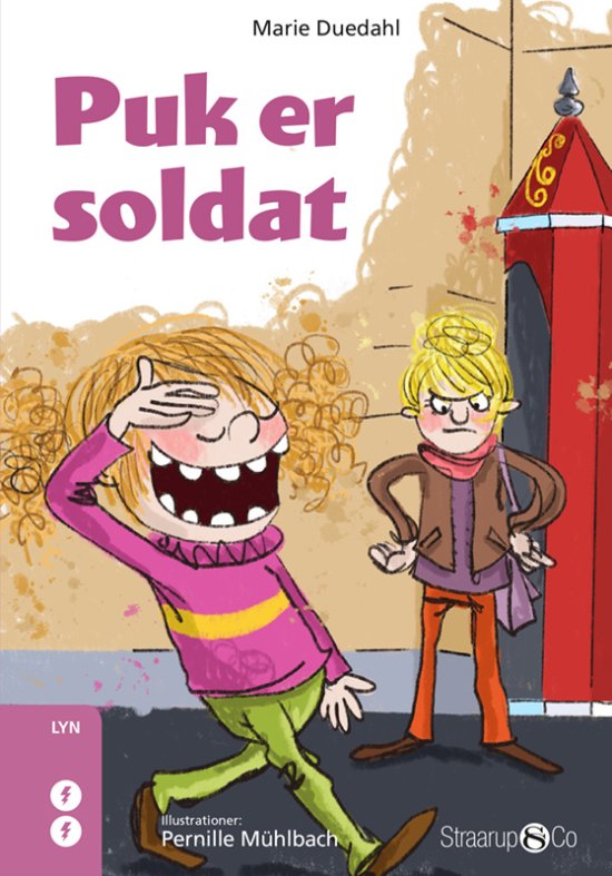 Cover for Marie Duedahl · Lyn: Puk er soldat (Hardcover Book) [第1 版本] (2022)