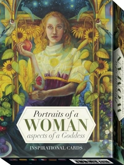 Cover for Minetti, Riccardo (Riccardo Minetti) · Portraits of a Woman, Aspects of a Goddess: Inspirational Cards (Oracle cards/tarot c) (2022)