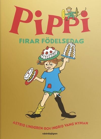 Cover for Astrid Lindgren · Pippi firar födelsedag (Hardcover Book) (2020)