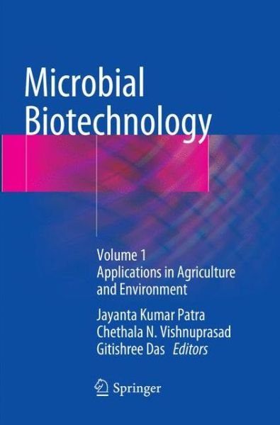 Cover for Microbial Biotechnology: Volume 1. Applications in Agriculture and Environment (Paperback Book) [Softcover Reprint of the Original 1st 2017 edition] (2018)