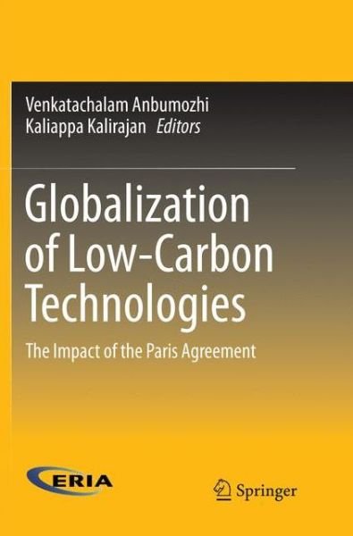 Cover for Globalization of Low-Carbon Technologies: The Impact of the Paris Agreement (Paperback Book) [Softcover reprint of the original 1st ed. 2017 edition] (2018)