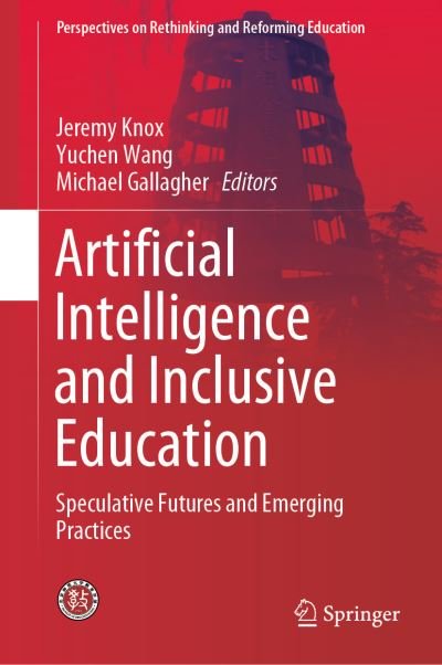 Cover for Artificial Intelligence and Inclusive Education (Book) [1st ed. 2019 edition] (2019)