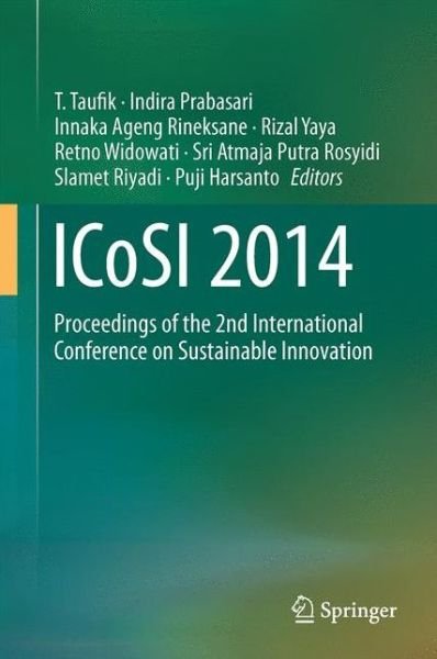 Cover for ICoSI 2014: Proceedings of the 2nd International Conference on Sustainable Innovation (Hardcover Book) [1st ed. 2017 edition] (2017)