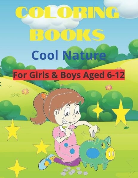 Cover for Adopt Dog Foste Donate Educate Volunter · Coloring Books Cool Nature For Girls &amp; Boys Aged 6-12 (Paperback Book) (2021)