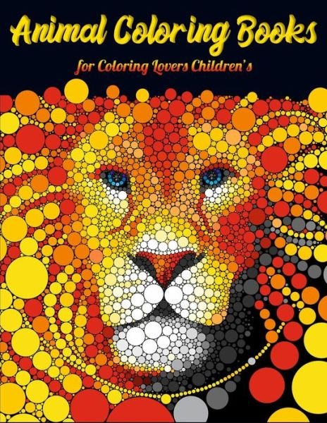 Cover for Masab Press House · Animal Coloring Books for Coloring Lovers Children's (Paperback Book) (2020)