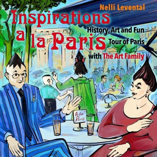 Cover for Nelli Levental · Inspirations a la Paris. (Paperback Book) (2020)
