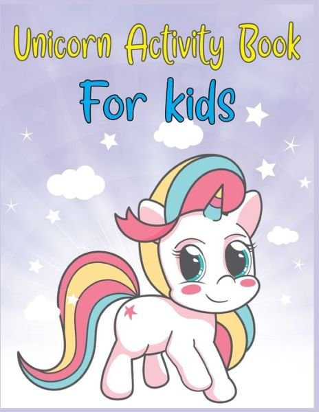 Cover for Amin Publishing · Unicorn Activity Book For Kids (Paperback Book) (2020)