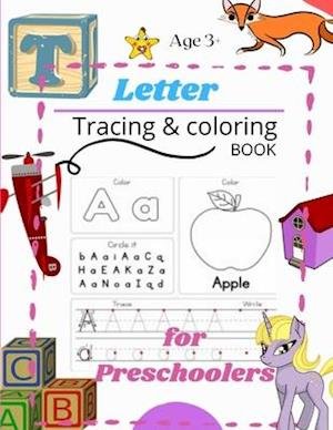 Cover for Shine On · Letter Tracing and Coloring for Preschool (Paperback Book) (2020)