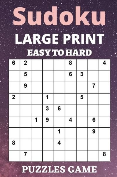 Cover for Creative Studio · Sudoku Large Print Hard to Easy Puzzle Game (Paperback Book) (2020)