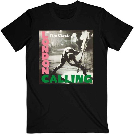 Cover for Clash - The · The Clash Unisex T-Shirt: London Calling (Black) (T-shirt)