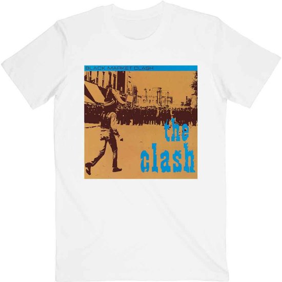 Cover for Clash - The · The Clash Unisex T-Shirt: Black Market (White) (T-shirt)