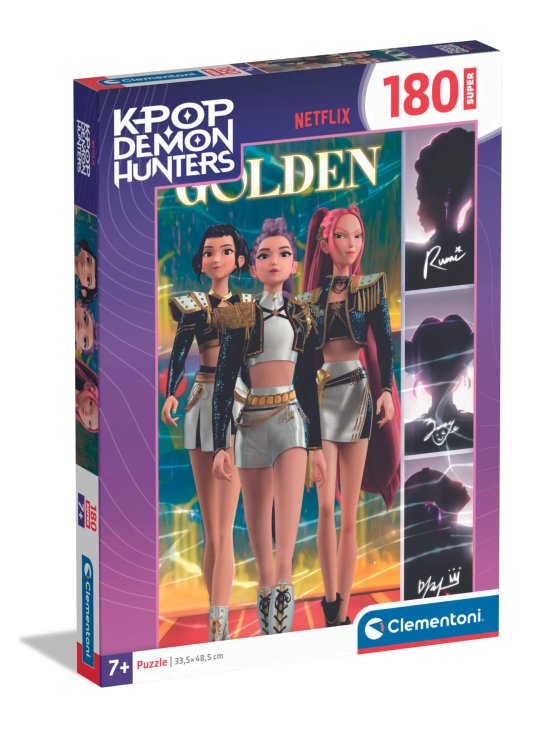 Cover for Clementoni: Puzzle 180Pz Super · K-Pop Demon Hunters (180 stukjes) (GAME) (2026)