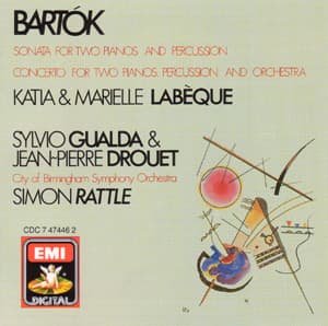 Cover for Katia &amp; Marielle Labeque · Bartok: Cto. Piano, Perc. Y or (CD) (2003)