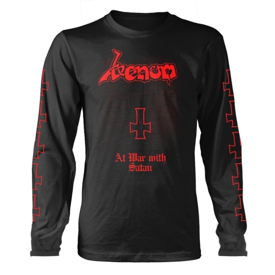 Cover for Venom · At War with Satan (Red) (Long Sleeved T-shirt) [size M] (2025)