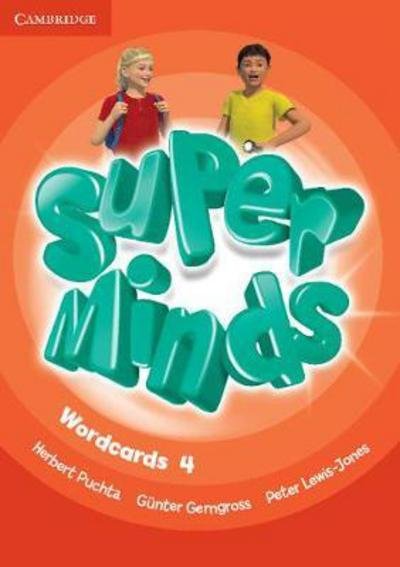 Cover for Herbert Puchta · Super Minds Level 4 Wordcards (Pack of 89) - Super Minds (Flashcards) (2017)