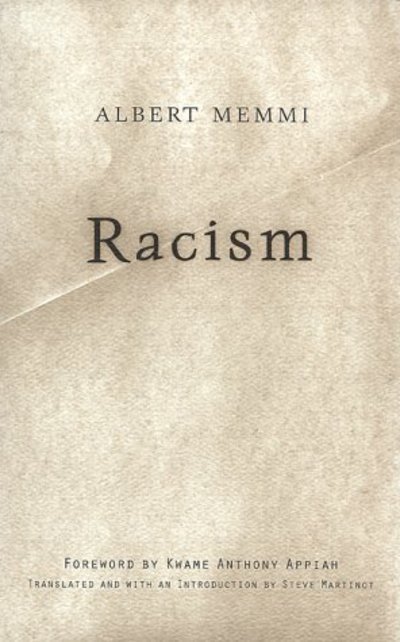 Cover for Albert Memmi · Racism (Paperback Book) (1999)