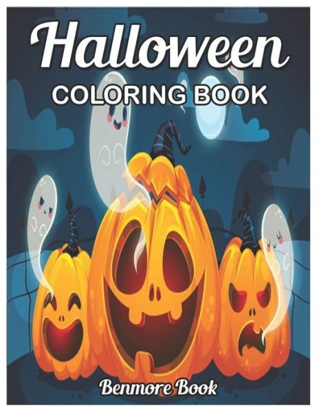 Cover for Benmore Book · Halloween Coloring Book (Paperback Book) (2019)