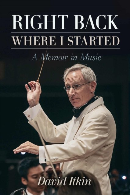 Cover for David Itkin · Right Back Where I Started Volume 19: A Memoir in Music - North Texas Lives of Musician Series (Hardcover Book) (2025)