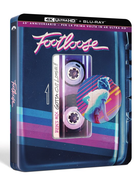 Cover for Kevin Bacon · Footloose (Steelbook 4K Uhd Blu-Ray) (4K Ultra HD/BD) (2024)