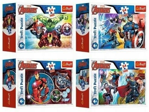 Cover for Marvel: Trefl · Marvel: Trefl - Puzzle 54 Pz Mini - Avengers - Heroes (Toys)