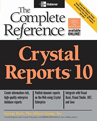 Cover for George Peck · Crystal Reports 10: The Complete Reference (Paperback Book) [Ed edition] (2004)