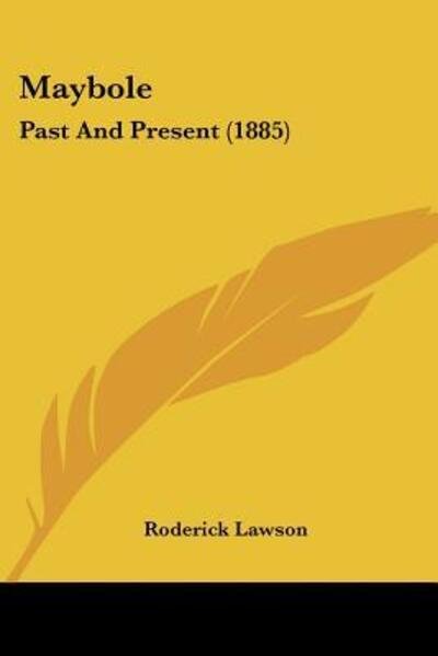 Cover for Roderick Lawson · Maybole (Paperback Book) (2009)