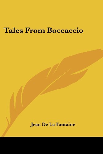 Cover for Jean De La Fontaine · Tales from Boccaccio (Paperback Book) (2006)