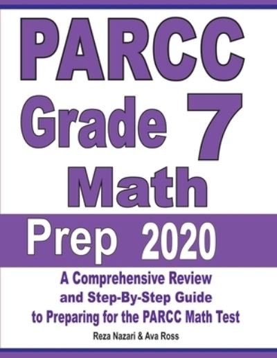 Cover for Reza Nazari · PARCC Grade 7 Math Prep 2020 (Paperback Book) (2019)