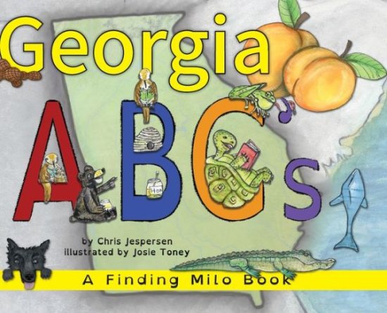 Cover for Chris Jespersen · Georgia ABC's: A Finding Milo Book - Finding Milo (Hardcover Book) (2019)