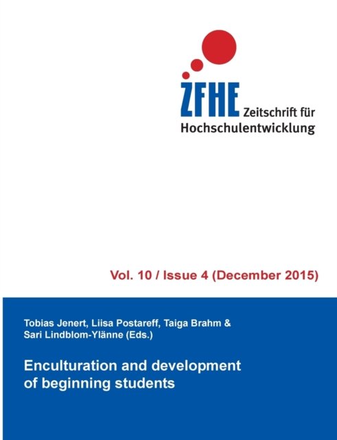 Cover for Enculturation and development of beginning students (Paperback Book) (2015)