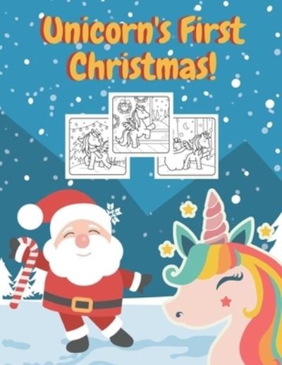 Cover for Happy Ferret Design · Unicorn's First Christmas! (Paperback Book) (2020)