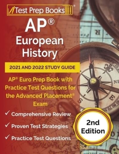 Cover for Joshua Rueda · AP European History 2021 and 2022 Study Guide (Paperback Book) (2021)