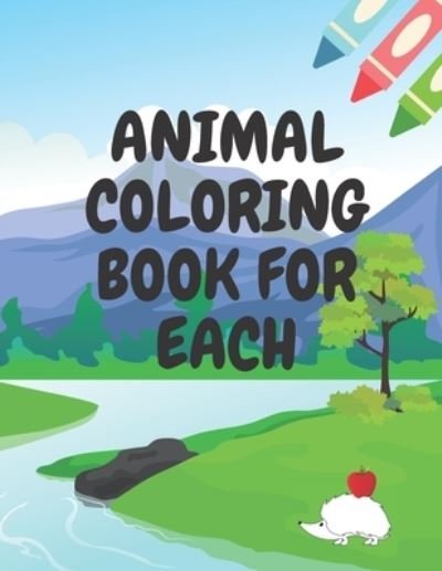 Cover for Paul Publishing · Animal Coloring Book for Each (Paperback Book) (2020)