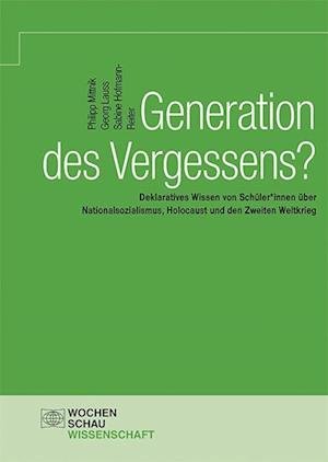Generation des Vergessens? - Mittnik - 其他 -  - 9783734412691 - 