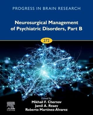 Cover for Neurosurgical Management of Psychiatric Disorders, Part B (Hardcover Book) (2022)