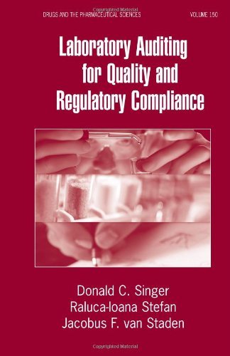Cover for Donald C. Singer · Laboratory Auditing for Quality and Regulatory Compliance (Hardcover Book) (2005)