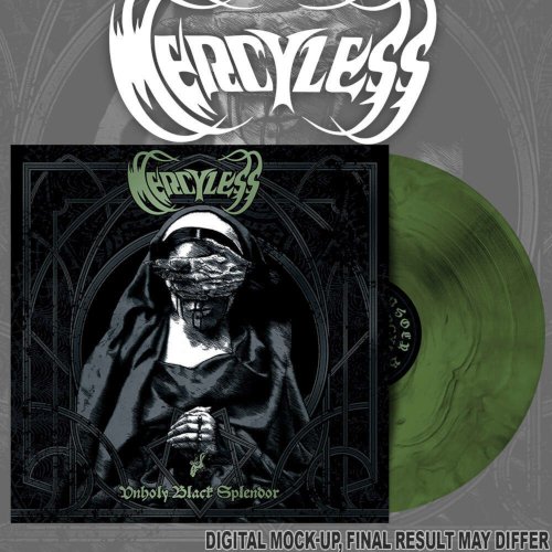 Cover for Mercyless · Unholy Black Splendor (Galaxy Vinyl LP) (LP) (2026)
