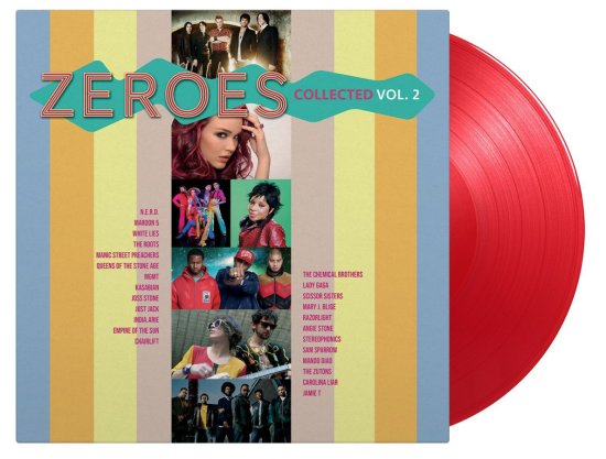 Cover for Zeroes Collected Vol. 2 / Various (LP) [Red Vinyl edition] (2023)