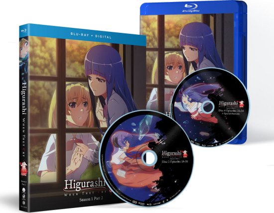 Cover for Blu-ray · Higurashi: when They Cry - New- Season 1 Part 2 (Eps 14-24) (Blu-ray) (2022)