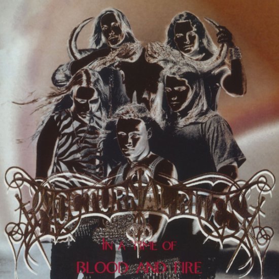 Cover for Nocturnal Rites · In a Time of Blood and Fire (CD) (2026)