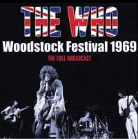 Cover for The Who · Woodstock Festival 1969 (CD) (2022)