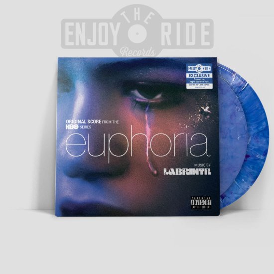 Cover for LABRINTH · Euphoria (Original Score from the HBO Series) (LP) [Night Sky Blue Swirled vinyl edition] (2025)
