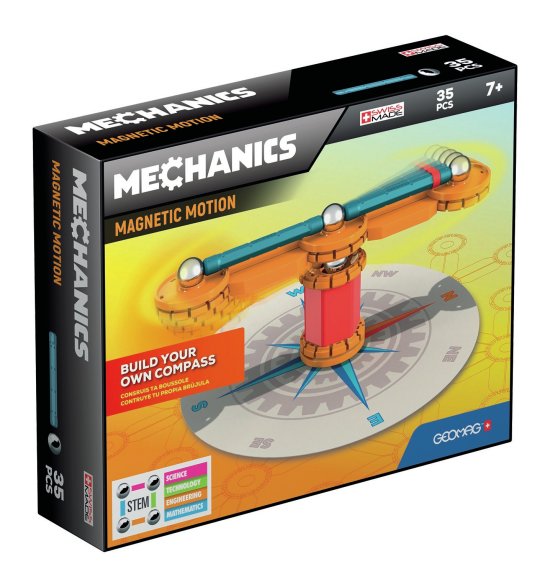 Cover for Geomag · Geomag - Mechanics Magnetic Motion Compas (35 Delig) (GAME) (2020)