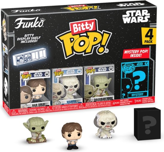 Cover for Bitty Pop Star Wars · Bitty Pop Star Wars Empire Strikes Back Han 4pk (Funko POP!) (2024)