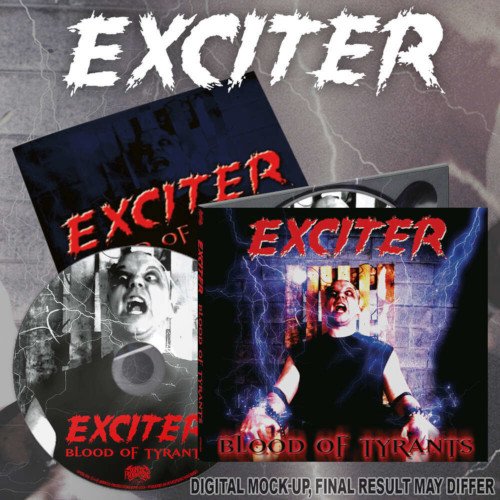 Cover for Exciter · Blood of Tyrants (Ltd.digi) (CD) (2025)