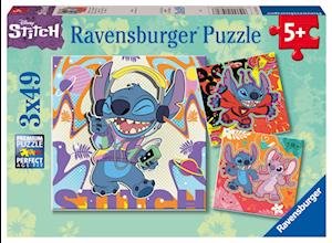 Cover for Ravensburger · Legpuzzel Stitch 3x49st. (Toys) (2025)