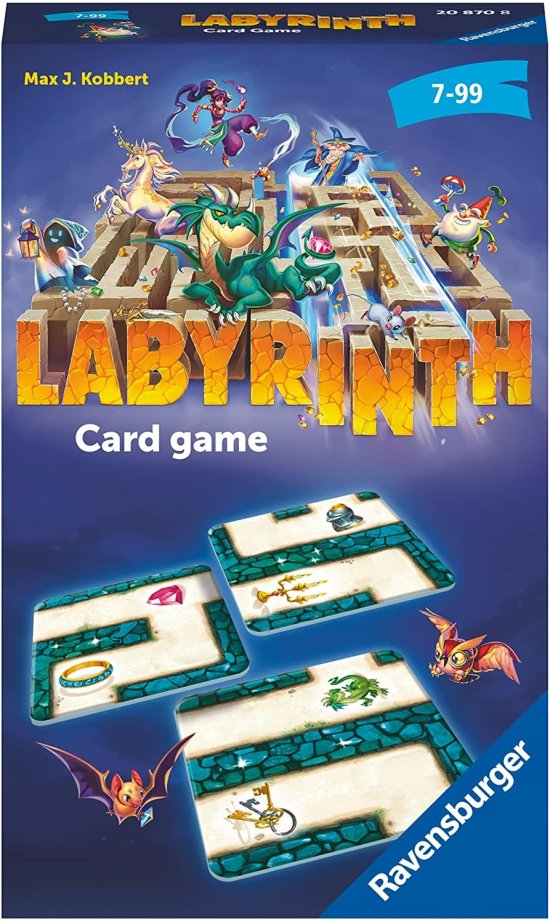 Cover for Ravensburger · Labyrinth kaartspel (Toys) (2022)
