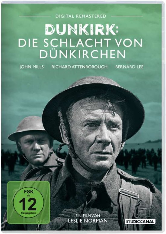 Cover for Mills,john / Attenborough,richar · Dunkirk: Die Schlacht Von Dünkirchen (DVD) (2017)