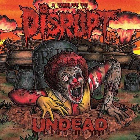 Cover for Undead - a Tribute to Disrupt (CD) (2018)
