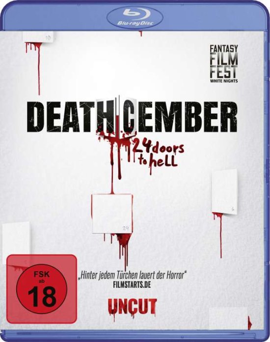 Cover for Mckee,lucky / Richards,julian · Deathcember-24 Doors to Hell (Uncut) (Bl (Blu-ray) (2020)